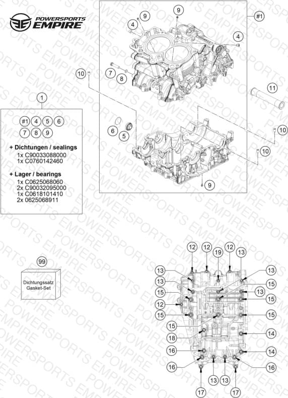 ENGINE CASE
