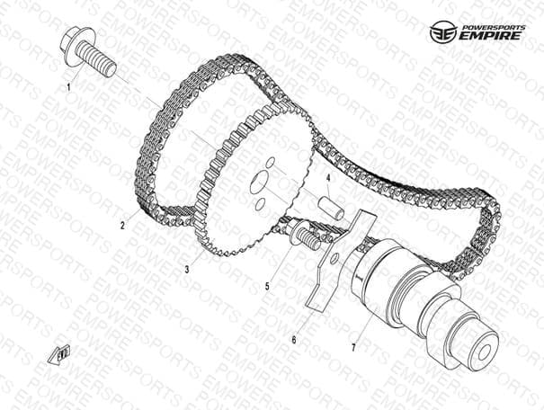 E11 — CAMSHAFT OF CYLINDER 1 ASSY.