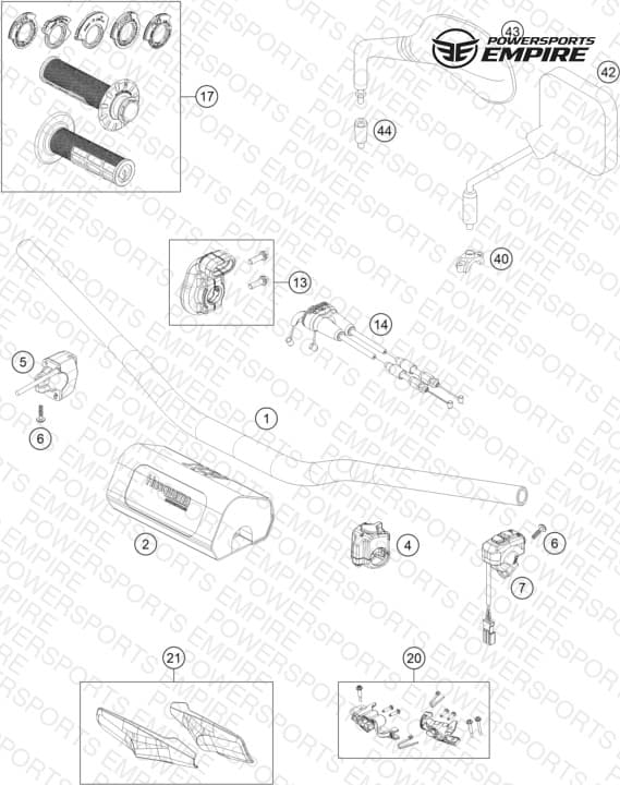 HANDLEBAR, CONTROLS