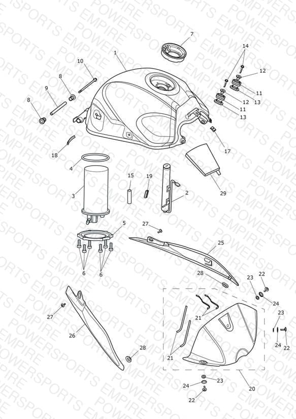 Fuel Tank/Fuel Pump Fittings