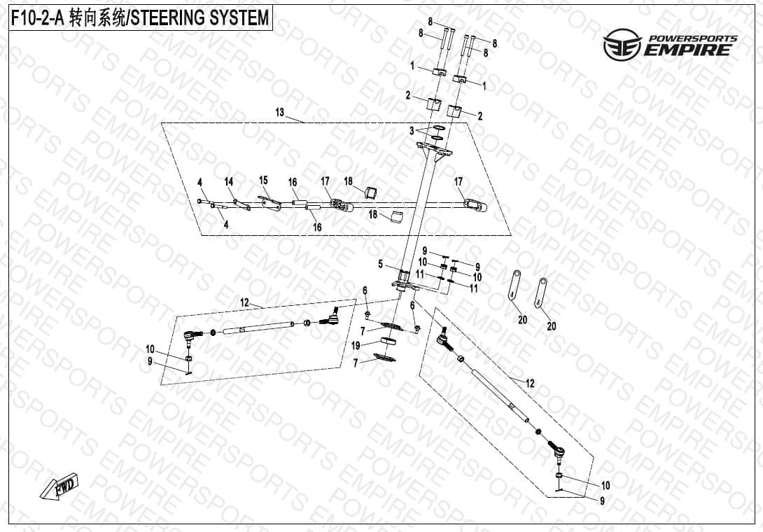 F10-2-A — STEERING SYSTEM