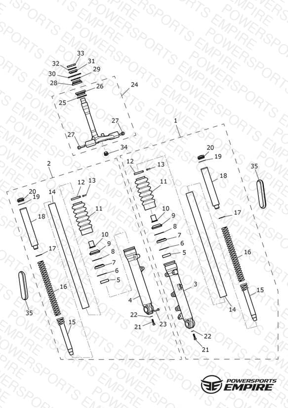 Front Forks & Lower Yoke > 914447