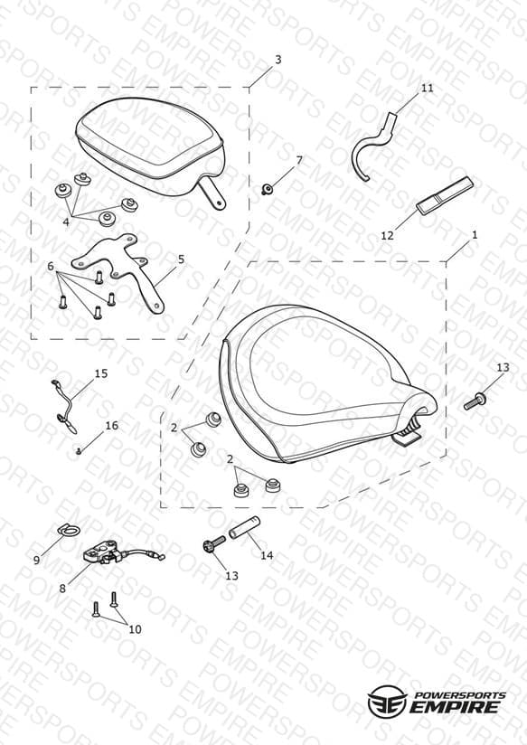Seat Assy & Toolkit
