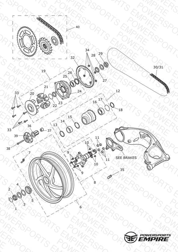 Rear Wheel & Final Drive