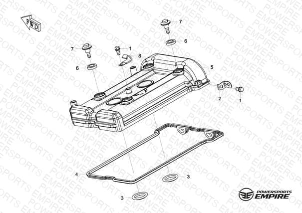 E02-1 — CYLINDER HEAD COVER