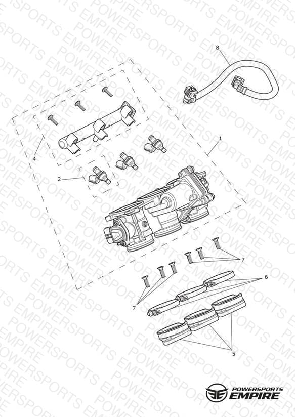 Throttles, Injectors and Fuel Rail