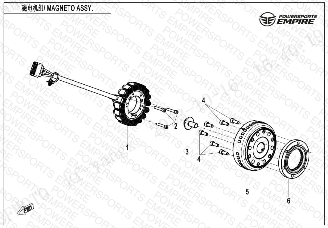 E03 — MAGNETO ASSY.