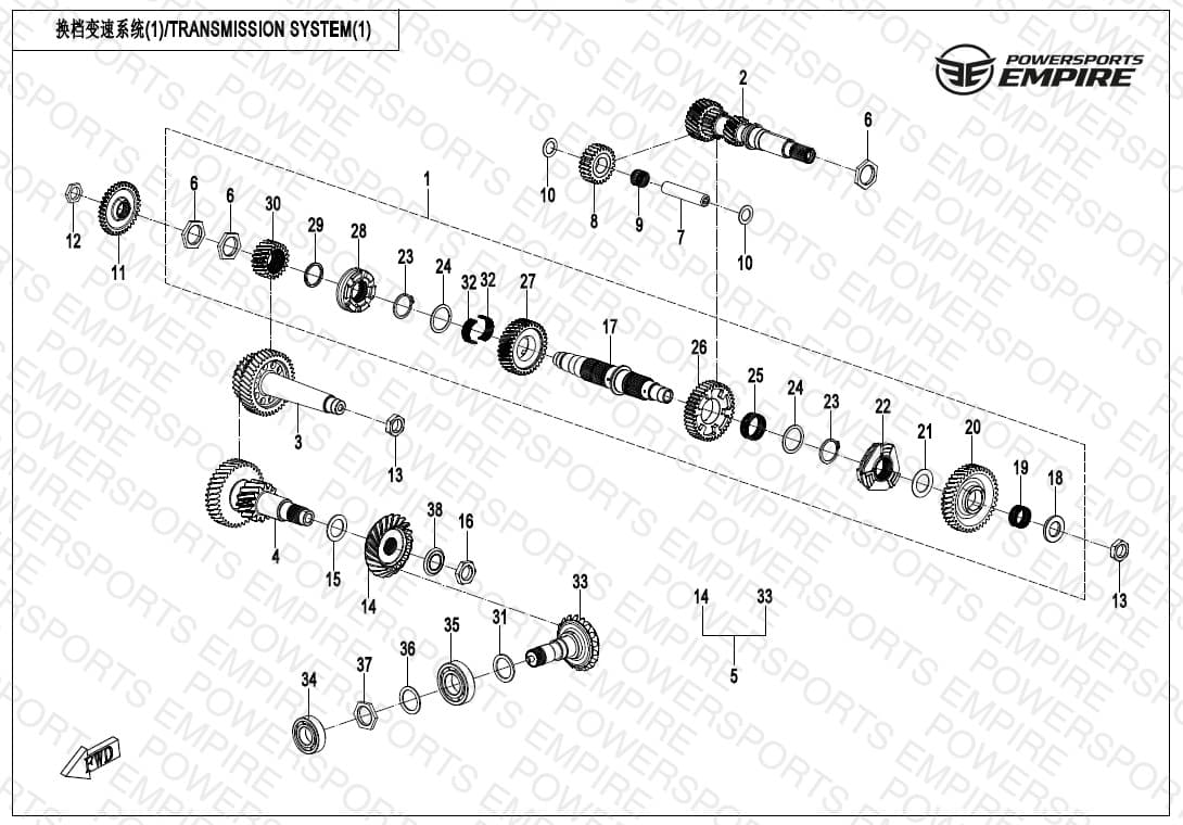 E06-1-V2 — TRANSMISSION SYSTEM(1)
