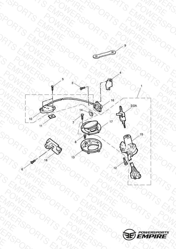 Ignition Switch/Seat Lock