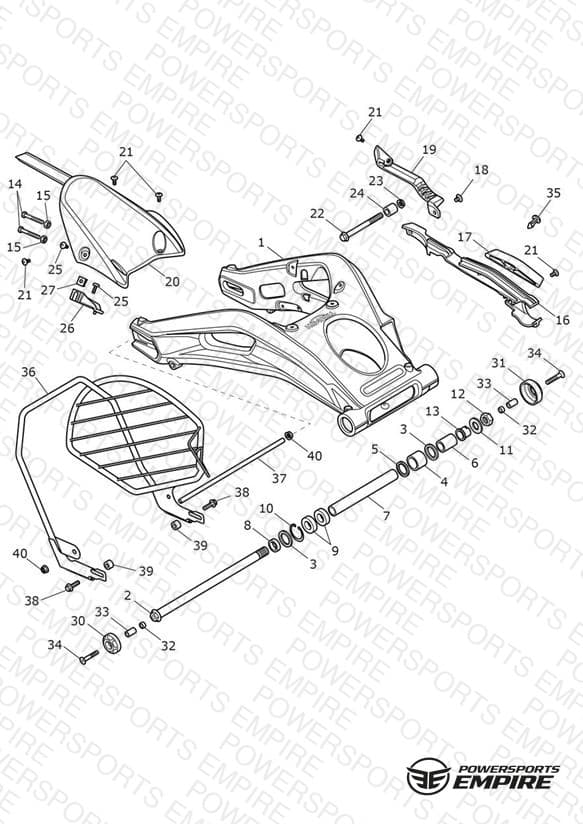 Rear Swingarm