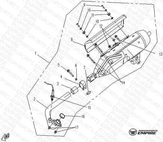F13 — MUFFLER (EFI)