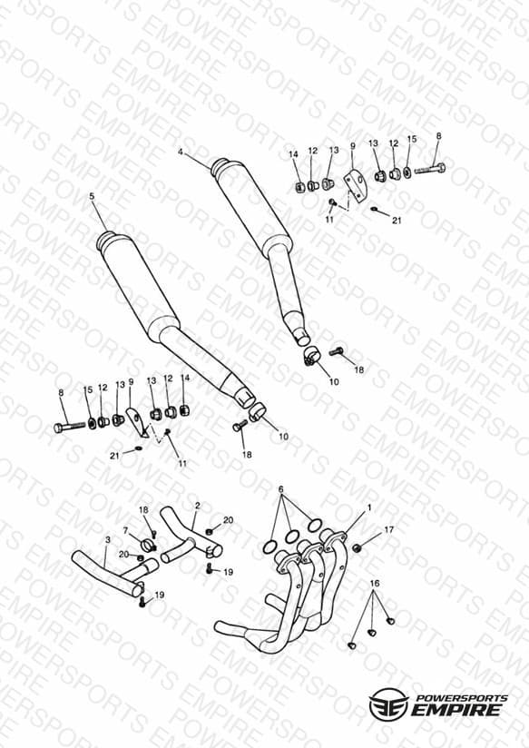 Exhaust System 3 Cylinder 29156 »