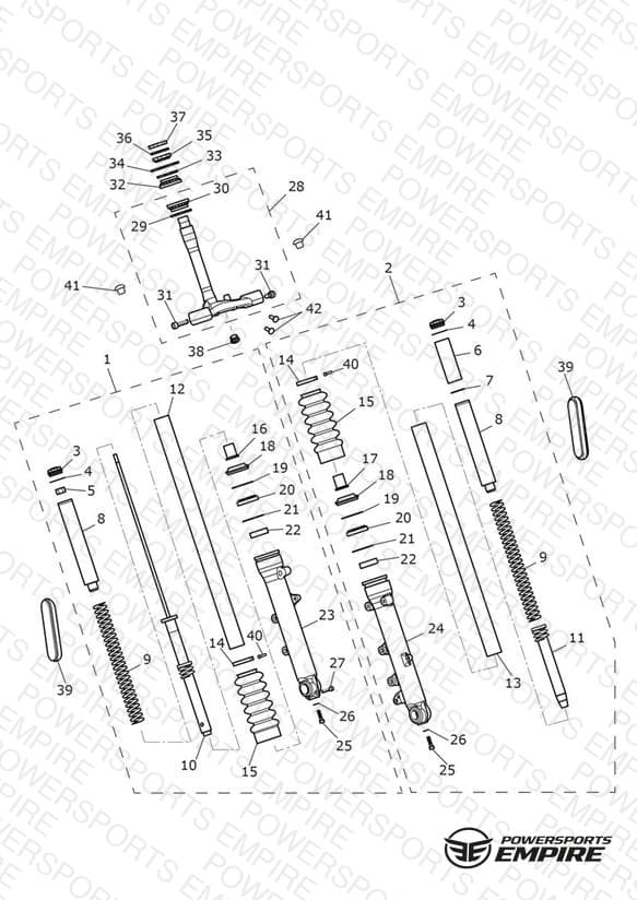 Front Forks & Lower Yoke