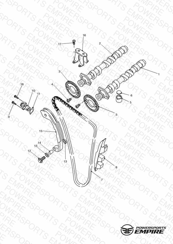 Camshaft and Drive