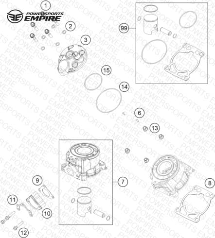 CYLINDER, CYLINDER HEAD