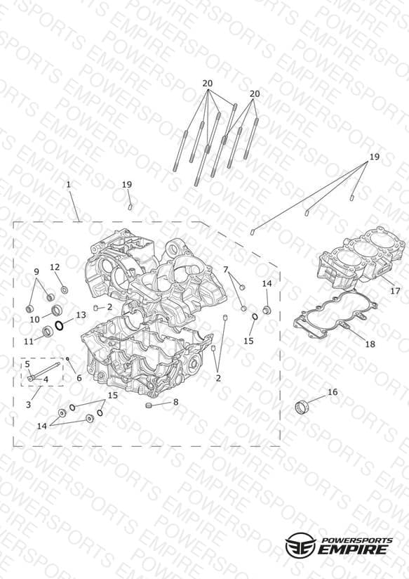 Crankcase & Fittings