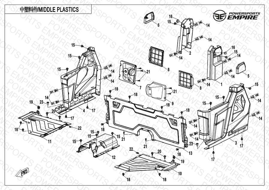 F04-3 — MIDDLE PLASTICS