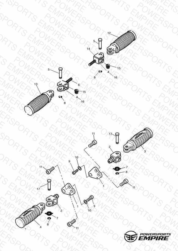 Footrests & Mountings