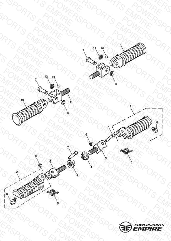 Footrests & Mountings