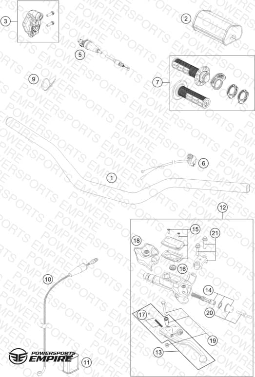 HANDLEBAR, CONTROLS