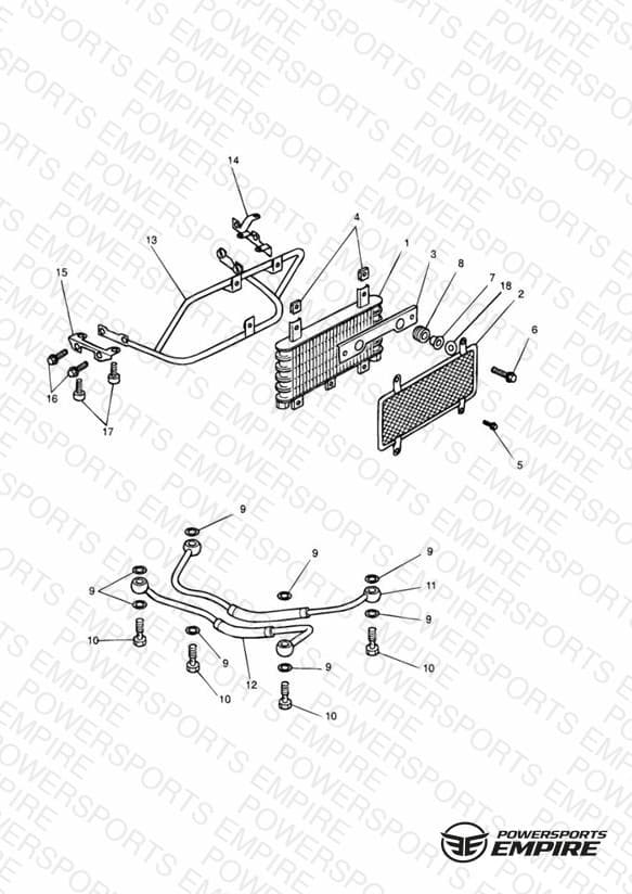 Oil Cooler 3 Cylinder