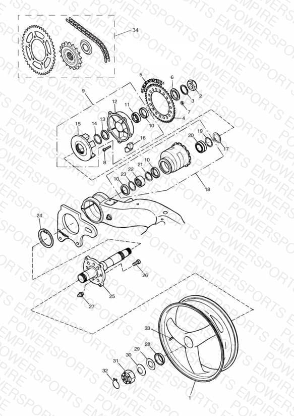 Rear Wheel/Final Drive