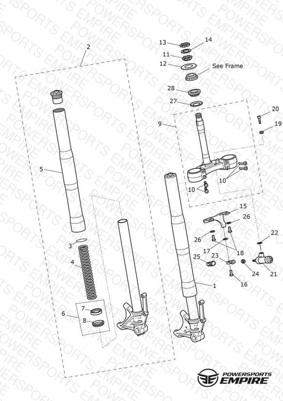 Front Forks & Yokes - Daytona 675R Only