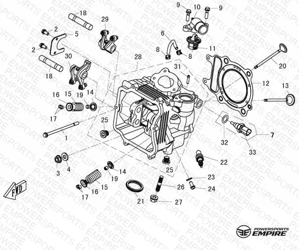 E02-2 — CYLINDER HEAD ASSY