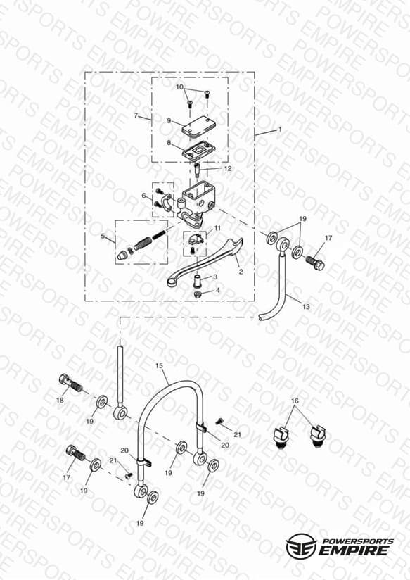 Front Brake Master Cylinder