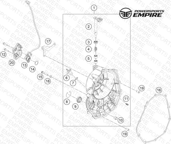 CLUTCH COVER