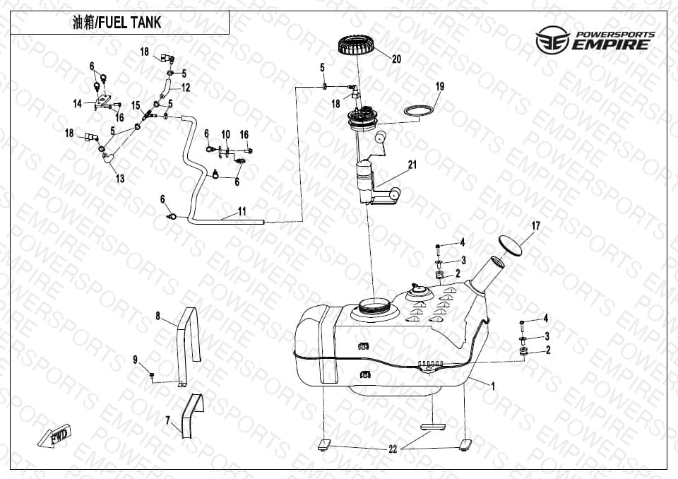 F12 — FUEL TANK