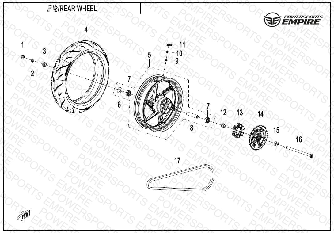 F11 — REAR WHEEL