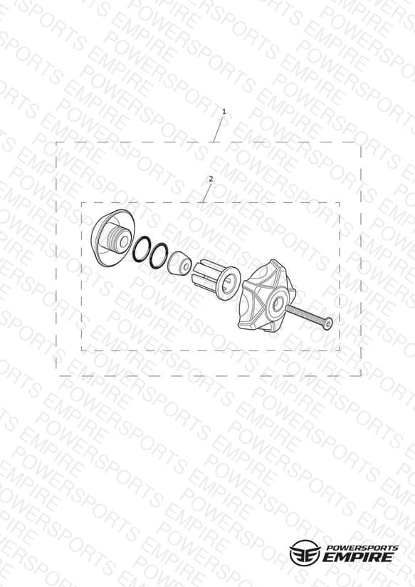 BUNDLE - Finisher, Axle Nut, Grey, Bundle - All Mkts Except US, CA, BR & IN