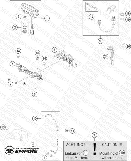 INSTRUMENTS / LOCK SYSTEM