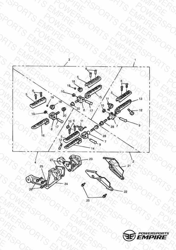 Footrests & Mountings