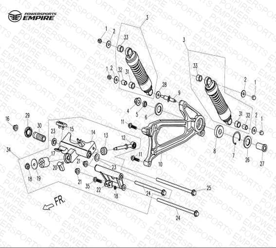 F13 — REAR SUSPENSION