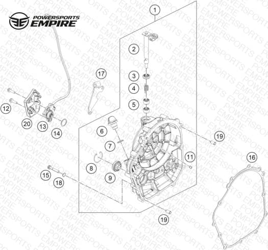 CLUTCH COVER