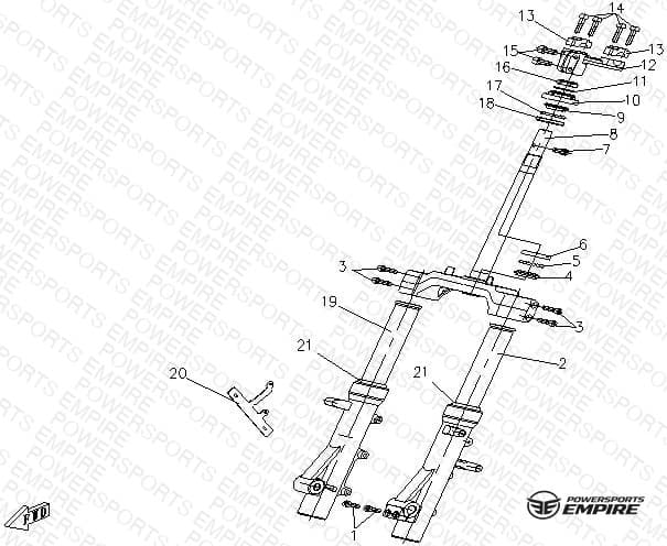 F08 — FRONT SUSPENSION COMP