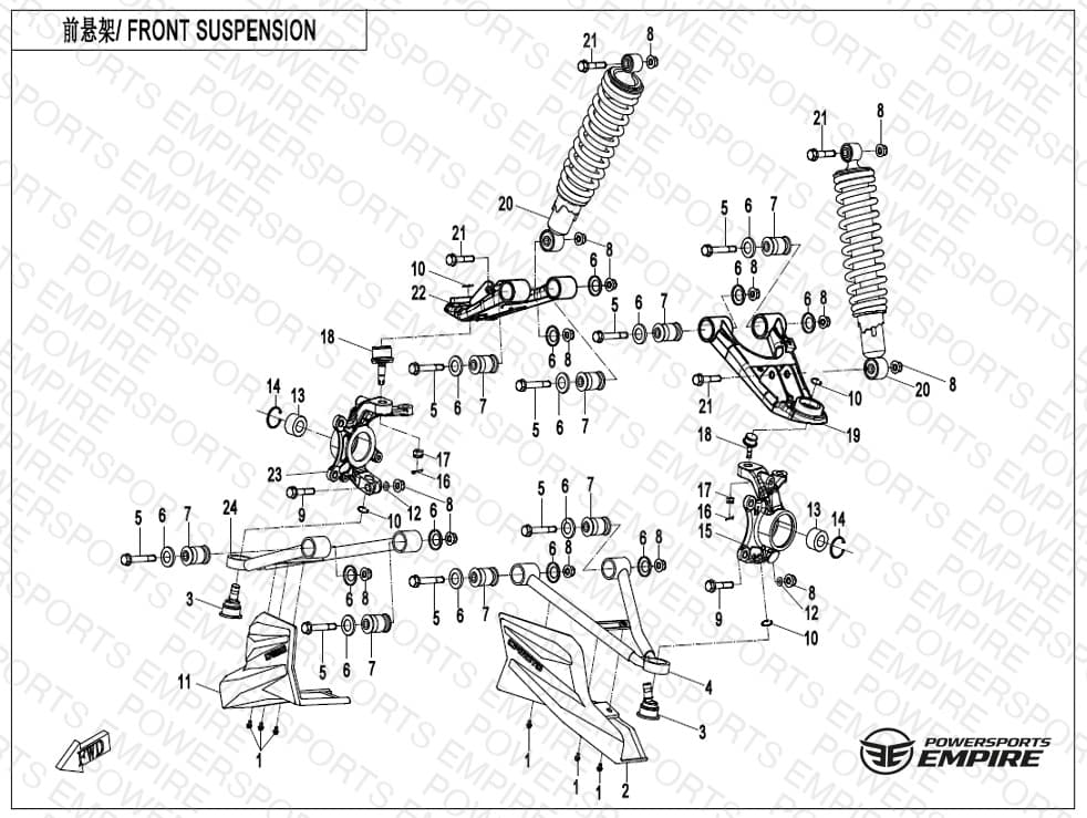 F05-B-V3 — FRONT SUSPENSION(NA)