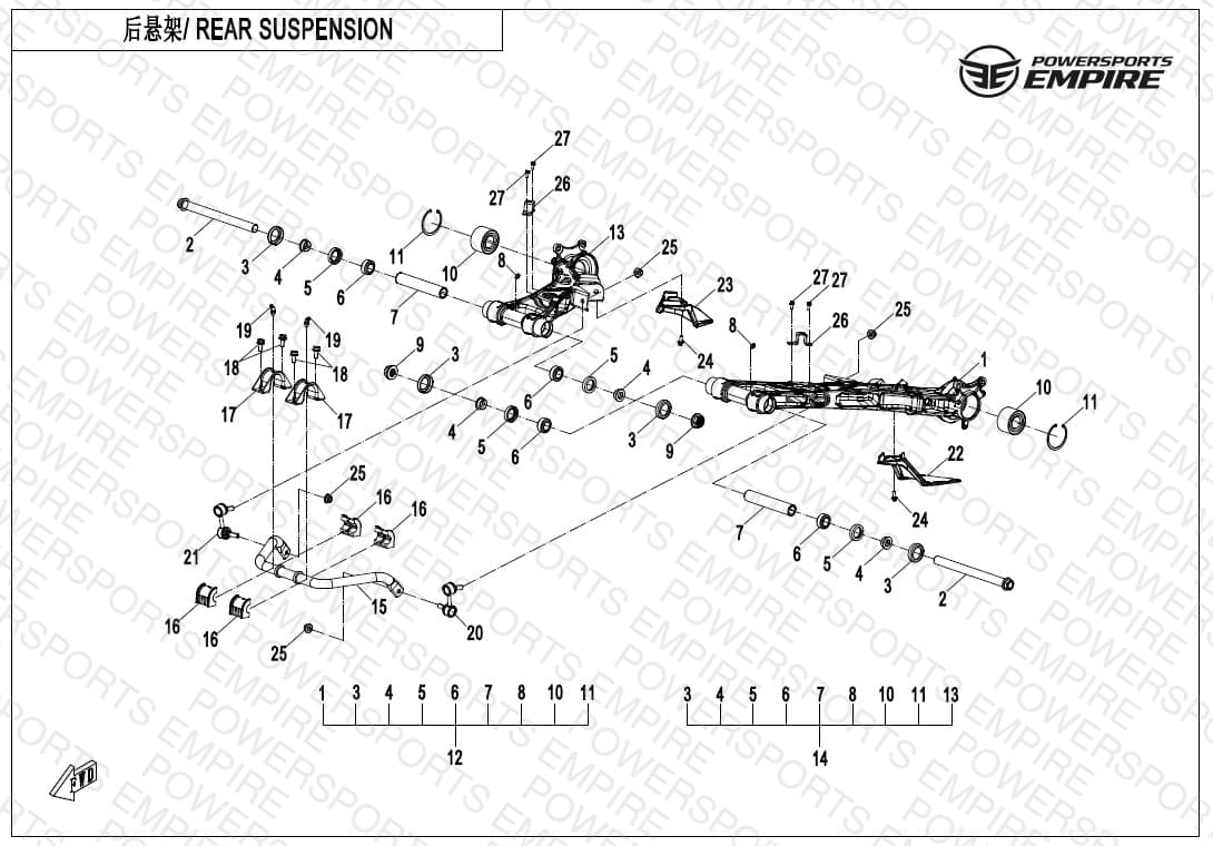F06-1 — REAR SUSPENSION