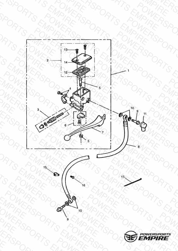 Front Brake Master Cylinder