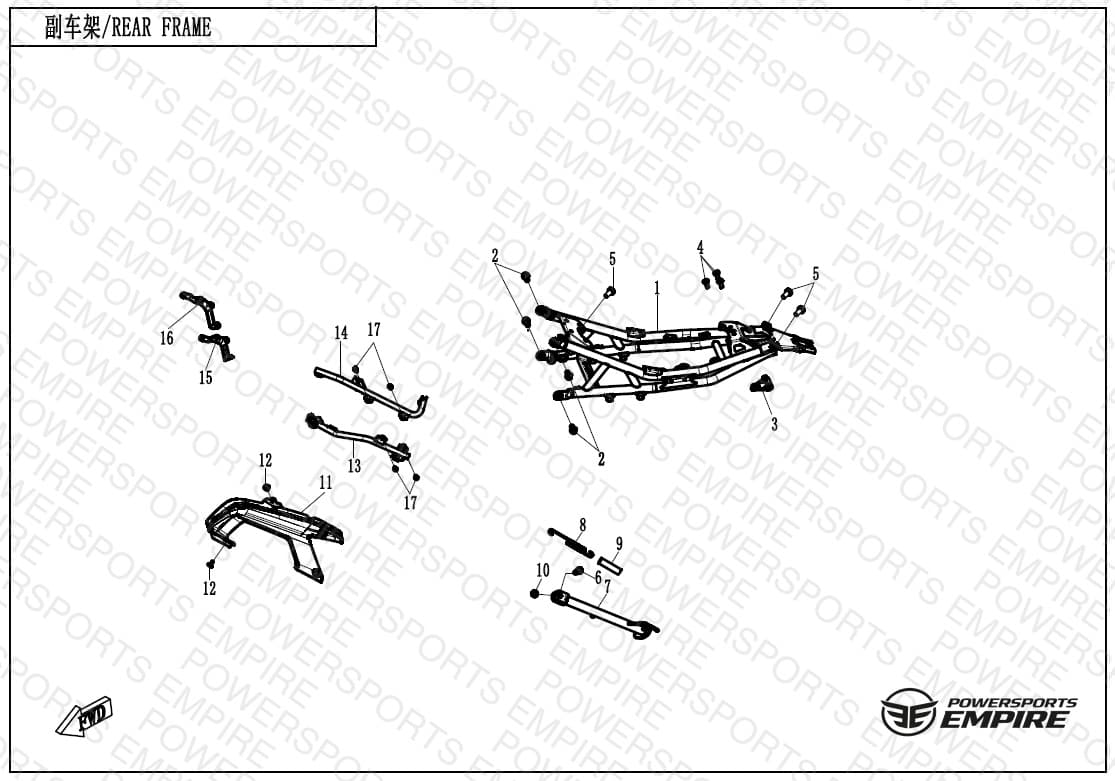 F03-2 — REAR FRAME