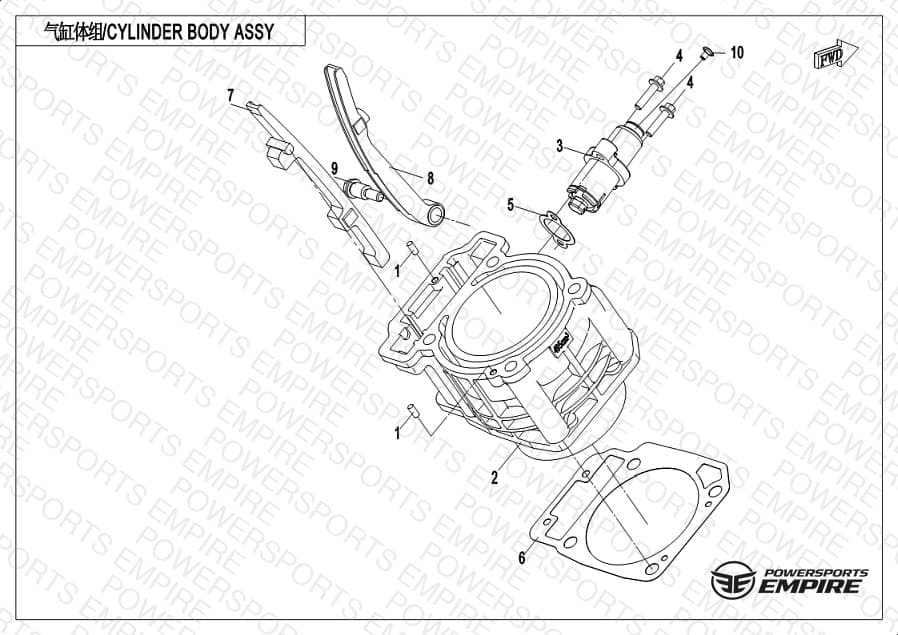 E02-3 — CYLINDER BODY ASSY.