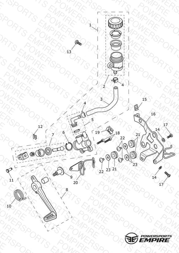 Rear Brake Master Cylinder