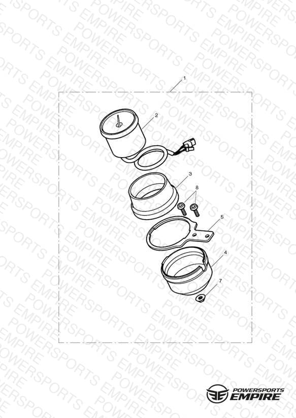 Tacho Kit - > 436149