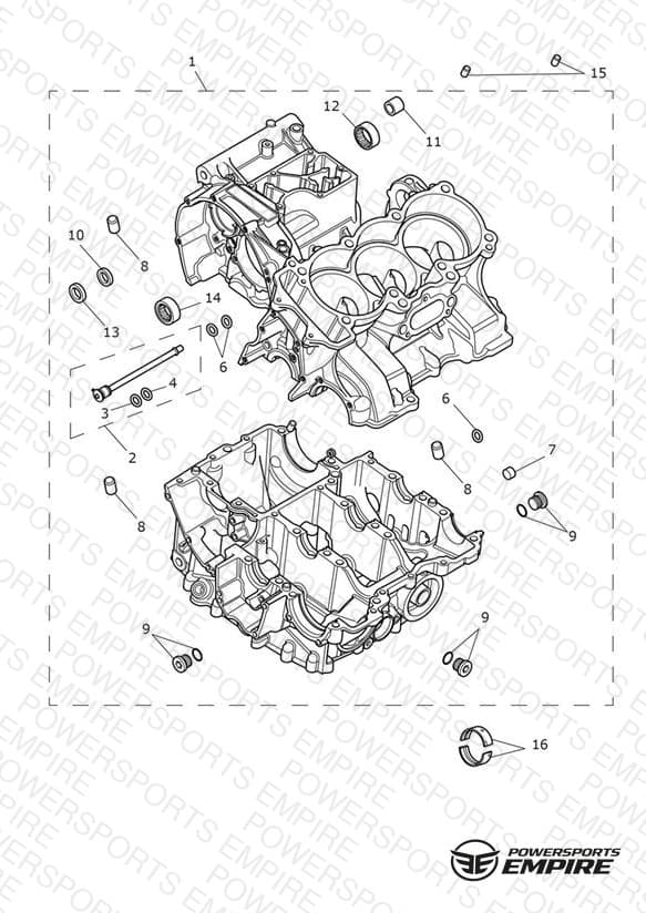 Crankcase & Fittings