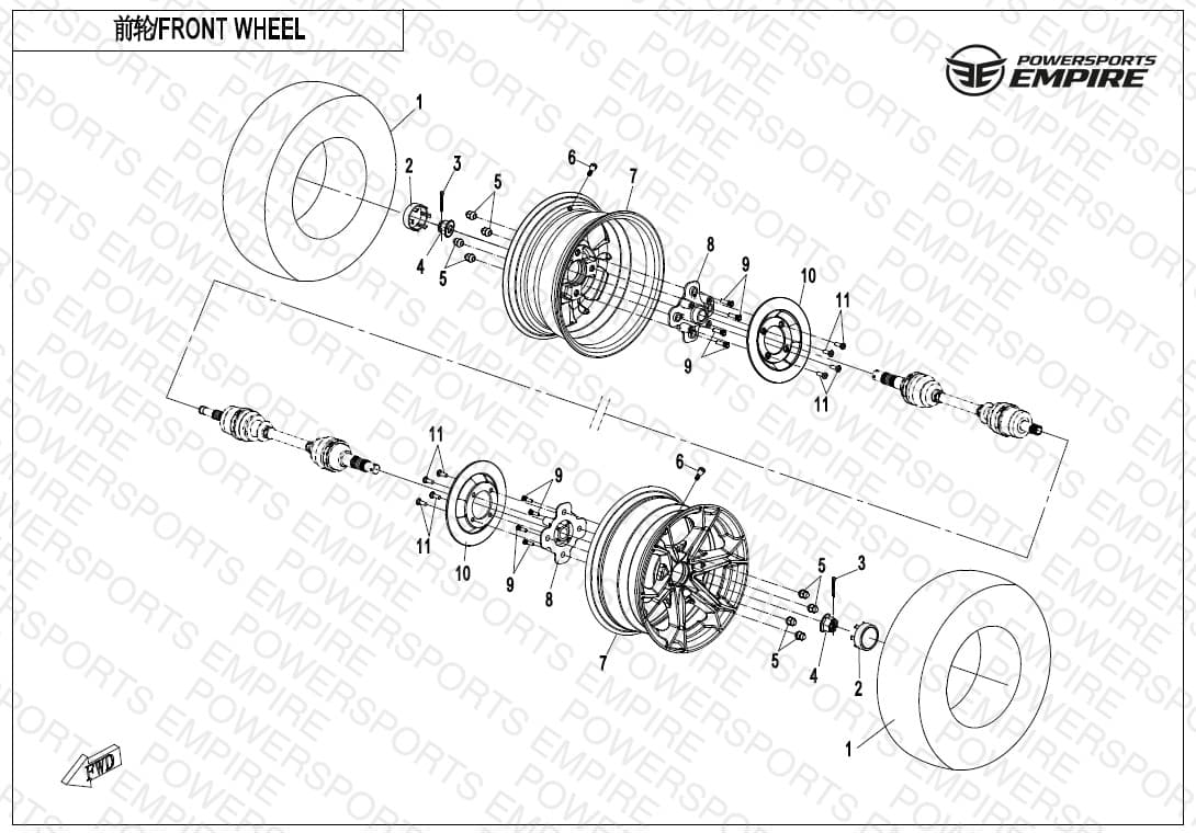 F07-A — FRONT WHEEL