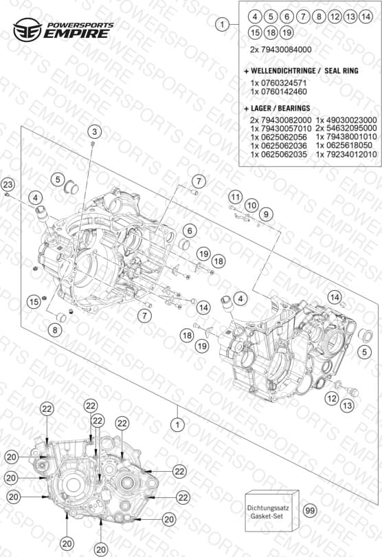 ENGINE CASE