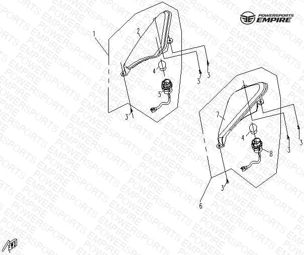 F15 — FRONT TURN LIGHT