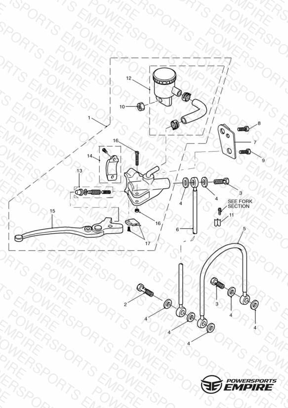 Front Brake Master Cylinder